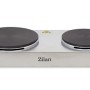 Plita electrica inox ZILAN ZLN-0542, 58x33 cm, 2 ochiuri, 2250W