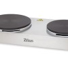 Plita electrica inox ZILAN ZLN-0542, 58x33 cm, 2 ochiuri, 2250W