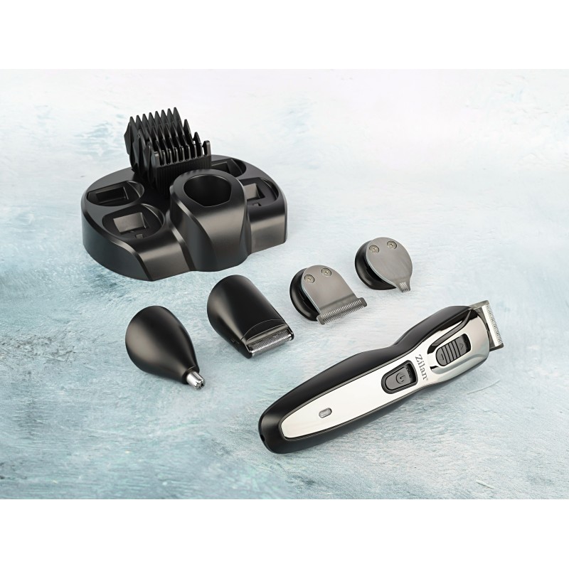 Aparat tuns facial si corporal 5in1, Zilan ZLN-3857, Acumulator reincarcabil + Stand de sustinere si incarcare