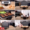 Sandwich-maker and Grill Zilan ZILAN ZLN-4021, 1600 W, Termostat reglabil, Placi antiaderente, Inox