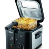 Friteuza Zilan ZLN-0010, 1600 W, 2.5 l, Termostat reglabil, Cuva detasabila, inox