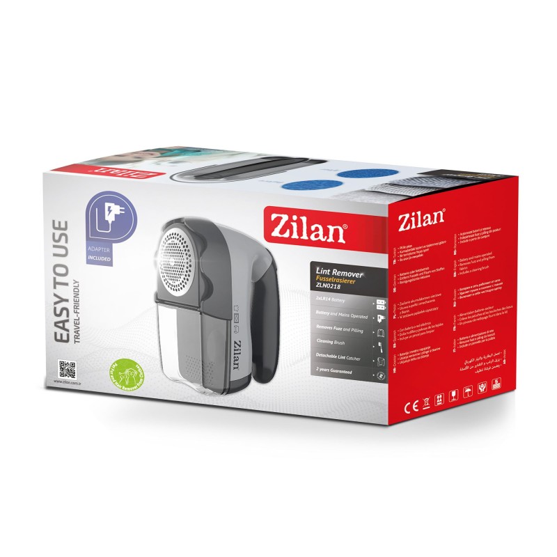 Aparat de curatat scame Zilan ZLN0218, 8800 rpm, Negru