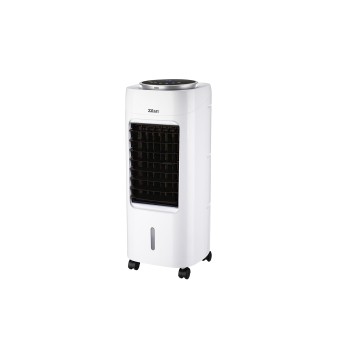 Ventilator cu racitor si purificator de aer mobil ZILAN ZLN-1314, Racire/Umidificare/Purificare, Telecomanda, Temporizator 1-12 ore Rezervor apa 7 l, Portabil, Alb
