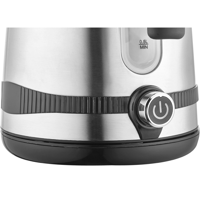 Fierbator electric din Inox Zilan ZLN1000 digital, 2200 W, 7 niveluri intre 40 - 100 grade celsius si functie de mentinere a temperaturii