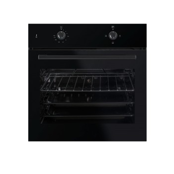 Cuptor incorporabil FLORIA ZLN-1857 cu lumina interioara, temperatura reglabila, 3 metode de incalzire, incorporabil, putere 1600W,  Negru