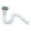 Chiuveta inox 430-04mm, Pentru masca ZLN-1862, cuva stanga+sifon scurgere cu ventil