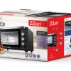 Cuptor electric Zilan ZLN-1024 Rozerin, Convectie, 2000 W, 45 Litri, Temperatura Reglabila, Geam Duble, Negru