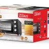 Cuptor electric Zilan ZLN-0973 RODIN, 1200 W, 15 Litri, Temperatura Reglabila, Geam Duble, Negru