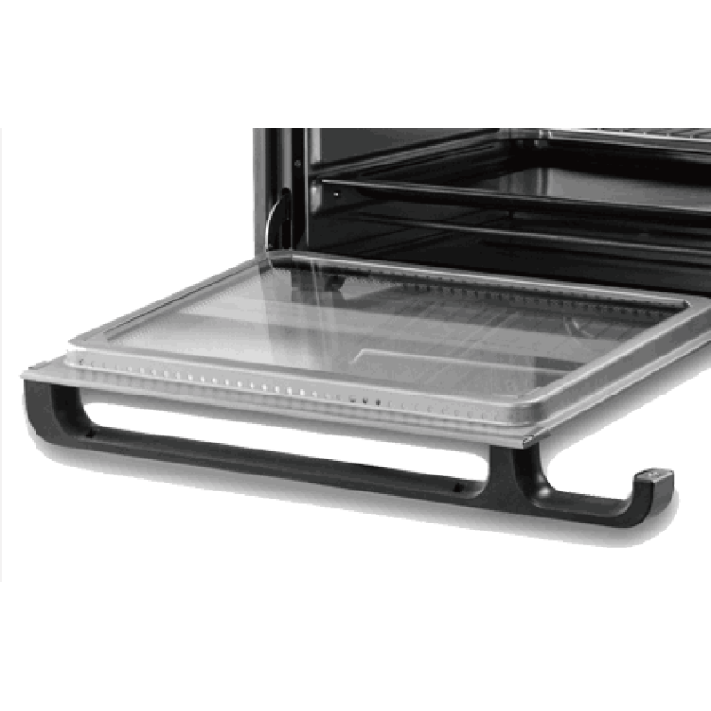 Cuptor electric Zilan ZLN-0973 RODIN, 1200 W, 15 Litri, Temperatura Reglabila, Geam Duble, Negru