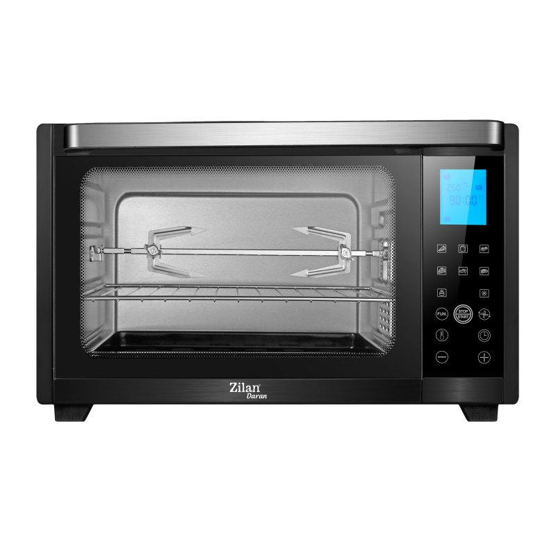 Cuptor electric Zilan ZLN-1031 DARAN2, 1600 W, 28 Litri, Temperatura Reglabila, Digital, Negru