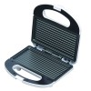 Sandwich Maker Floria ZLN-0830 Alb, Putere 750W, Placa de tip grill, Antiaderenta, indicator luminos