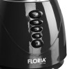 Blender FLORIA ZLN-3080 Negru, Putere 300W, capacitate 1.5L, 3 viteze, Functie puls-Vas plastic