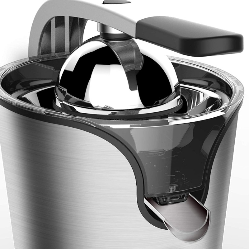 Storcator de citrice Zilan ZLN1765 din otel inoxidabil, Antiderapant, 2 conuri de dimensiuni diferite