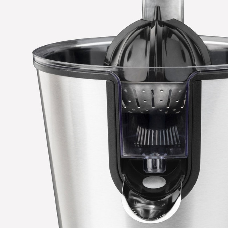 Storcator de citrice Zilan ZLN1765 din otel inoxidabil, Antiderapant, 2 conuri de dimensiuni diferite