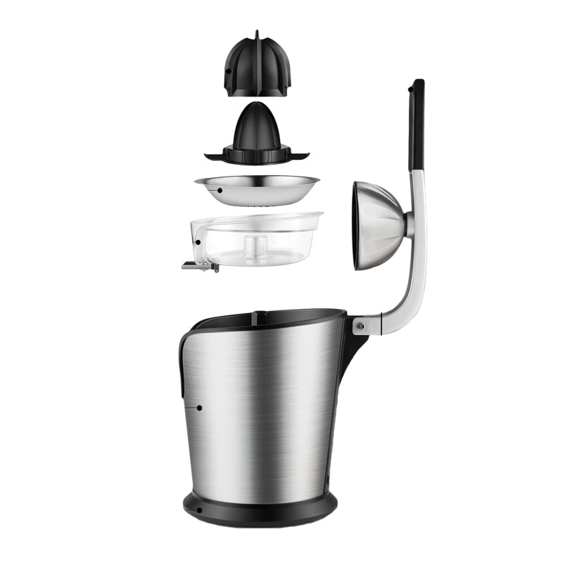 Storcator de citrice Zilan ZLN1765 din otel inoxidabil, Antiderapant, 2 conuri de dimensiuni diferite