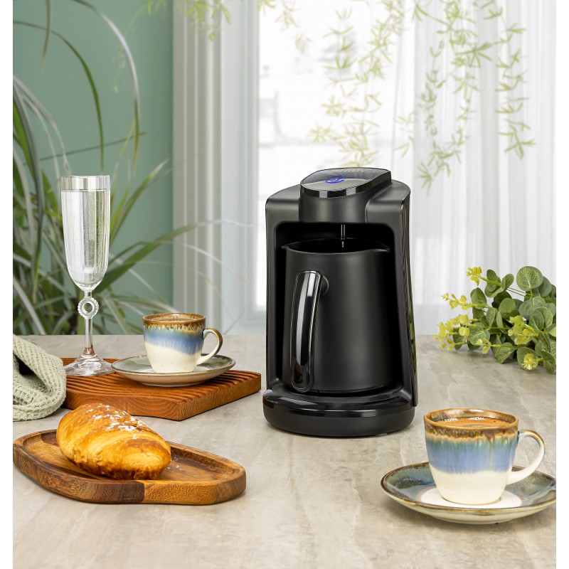 Aparat pentru preparat cafea turceasca Zilan ZLN1284 Negru, Putere 400W, Capacitate 250ml