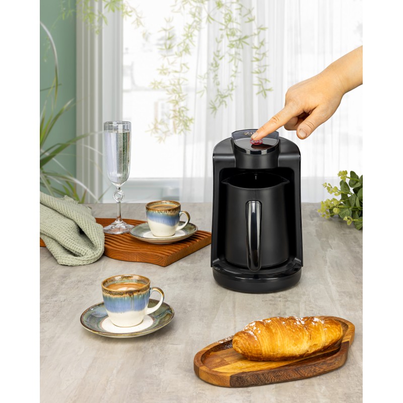 Aparat pentru preparat cafea turceasca Zilan ZLN1284 Negru, Putere 400W, Capacitate 250ml