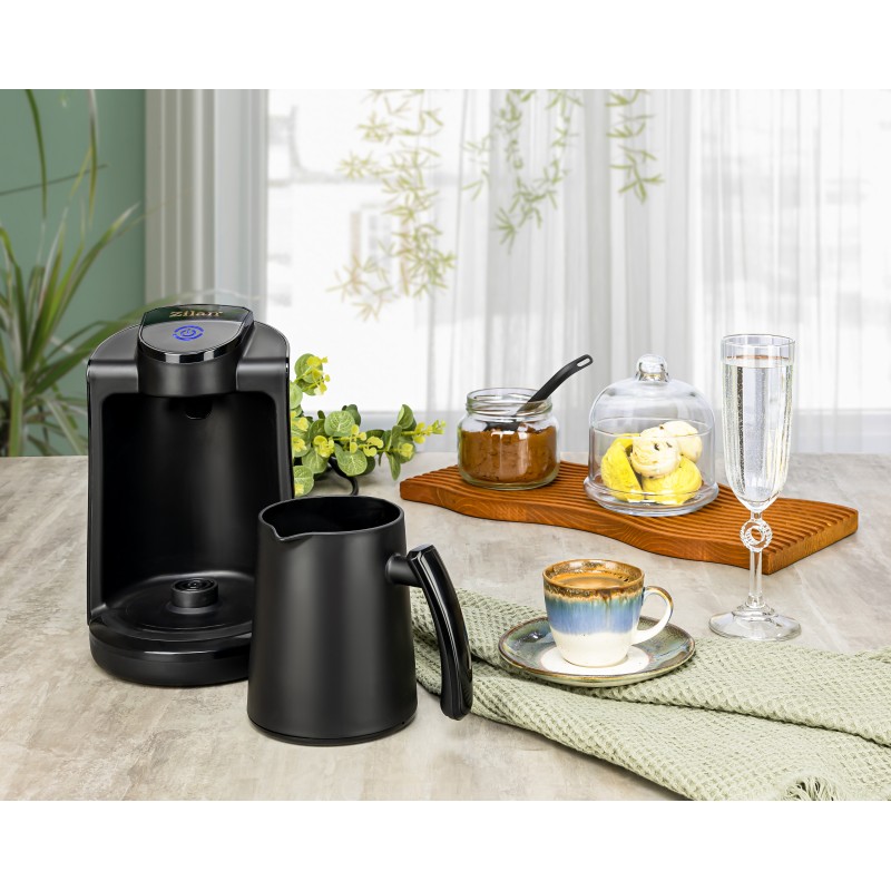 Aparat pentru preparat cafea turceasca Zilan ZLN1284 Negru, Putere 400W, Capacitate 250ml