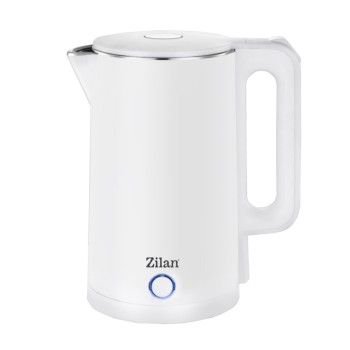 Fierbator electric Zilan ZLN1147 Alb, 1500 W, 1.7L, Indicator luminos, oprire automata si manuala