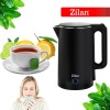 Fierbator electric Zilan ZLN1628 Negru, 1500 W, 1.7L, Indicator luminos, oprire automata si manuala