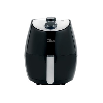 Friteuza Air Fryer, ZILAN ZLN-3598, Negru 1350 W, Capacitate 2.6 L, Timer 30 min,