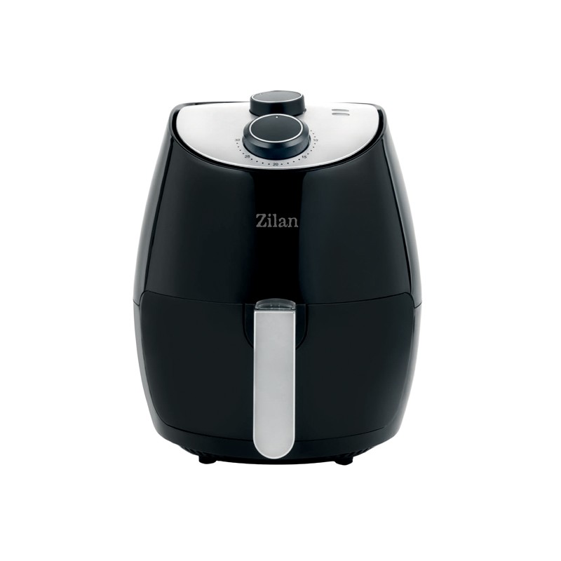 Friteuza Air Fryer, ZILAN ZLN-3598, Negru 1350 W, Capacitate 2.6 L, Timer 30 min,