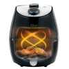Friteuza Air Fryer, ZILAN ZLN-3598, Negru 1350 W, Capacitate 2.6 L, Timer 30 min,