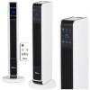 Aeroterma ceramica turn Zilan ZLN2069 Alb, 2200W, Ecran cu atingere, Timer 8H