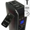 Aeroterma ceramica turn Zilan ZLN2076 Negru, 2200W, Ecran cu atingere, Timer 8H