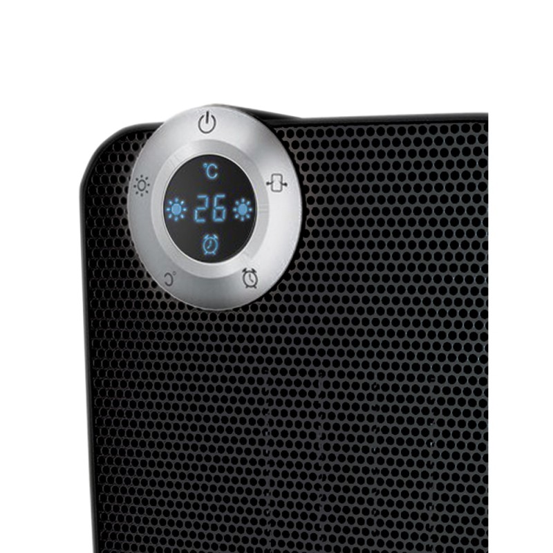 Aeroterma ceramica Zilan ZLN2021 Negru, 1800W, motor din cupru, rezistenta la apa IPX1