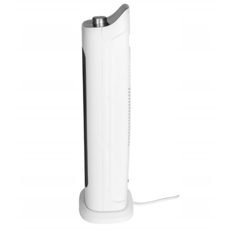 Aeroterma ceramica turn Zilan ZLN2038 Alb, 2000W, 2 trepte de viteza, termostat reglabil