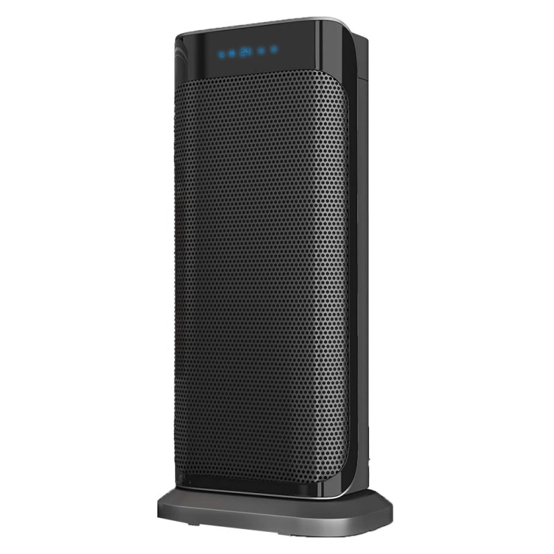 Aeroterma ceramica turn Zilan ZLN2045 negru, 2000W, oscilatie automata, timer 8H
