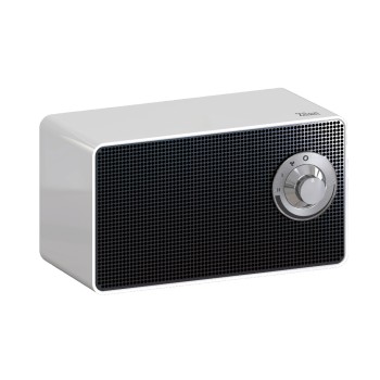 Aeroterma ceramica Zilan ZLN2007 Alb, 1000W, 2 nivele de incalzire, oprire automata la rasturnare