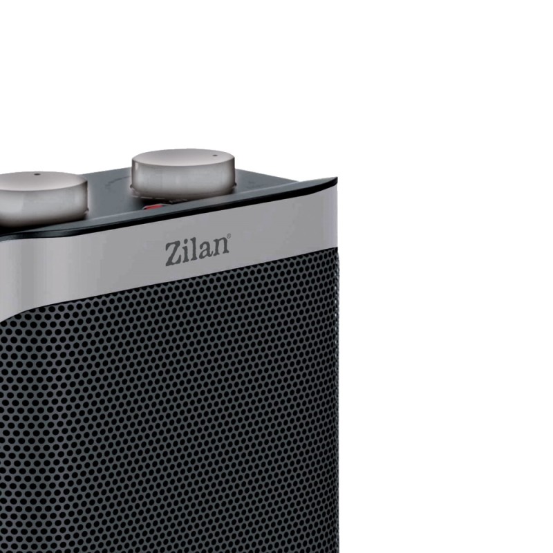 Aeroterma ceramica Zilan ZLN2014, 1500W, 2 nivele de incalzire, temperatura reglabila, siguranta la cadere
