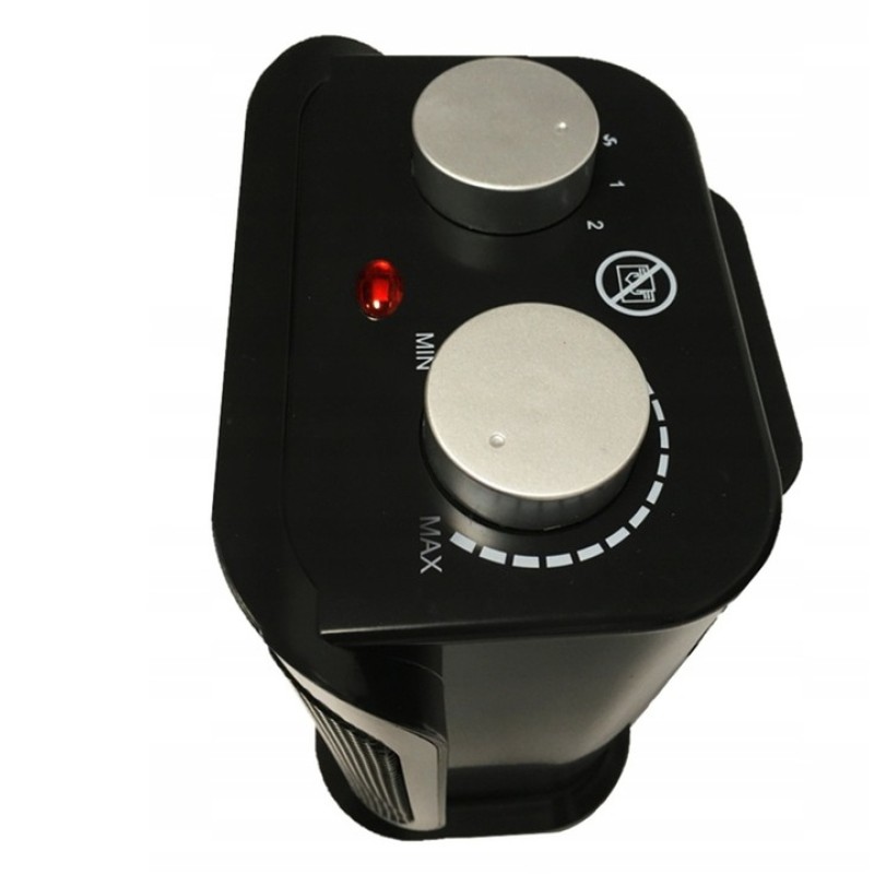 Aeroterma ceramica Zilan ZLN2014, 1500W, 2 nivele de incalzire, temperatura reglabila, siguranta la cadere