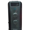 Calorifer electric cu ulei ZILAN ZLN1963 Negru, termostat reglabil, 2500W, 11 elementi