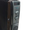 Calorifer electric cu ulei ZILAN ZLN1963 Negru, termostat reglabil, 2500W, 11 elementi