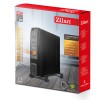 Calorifer electric cu ulei ZILAN ZLN1963 Negru, termostat reglabil, 2500W, 11 elementi