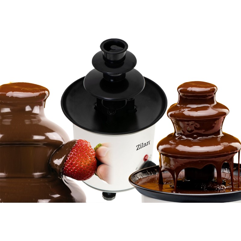 Fantana de ciocolata Zilan ZLN2144 Alba, 30W, capacitate 200ml