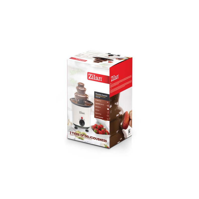 Fantana de ciocolata Zilan ZLN2144 Alba, 30W, capacitate 200ml