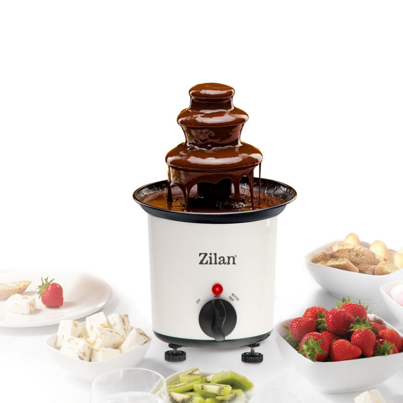 Fantana de ciocolata Zilan ZLN2144 Alba, 30W, capacitate 200ml