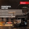 Mixer, blender si masina de tocat 3 in 1 Zilan ZLN1772 Negru, 6+1 nivele de control al vitezei, 1400W