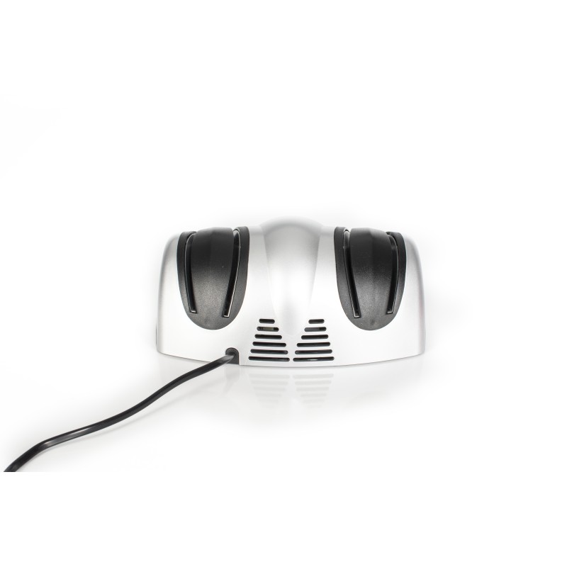 Ascutitor de cutite electric Zilan ZLN2168 Gri, cu doua nivele de ascutire, 40W, usor de curatat