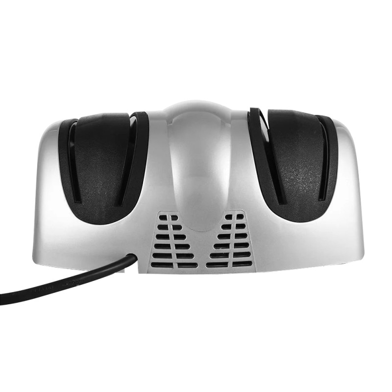 Ascutitor de cutite electric Zilan ZLN2168 Gri, cu doua nivele de ascutire, 40W, usor de curatat