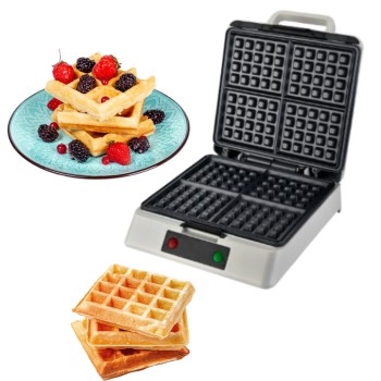 Aparat de facut gofre Zilan ZLN2939 Alb, 1200W, 4 felii, indicator led