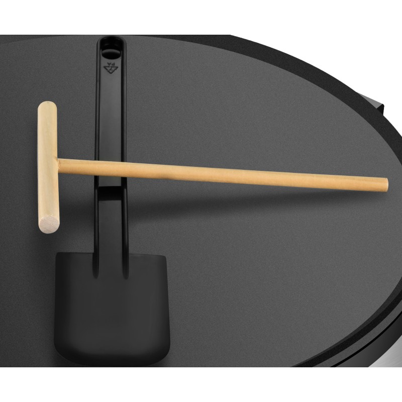 Aparat pentru preparat clatite Zilan ZLN2922  Negru/Inox, 1200W, Diametru plita 30cm, Temperatura ajustabila,