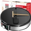 Aparat pentru preparat clatite Zilan ZLN2922  Negru/Inox, 1200W, Diametru plita 30cm, Temperatura ajustabila,
