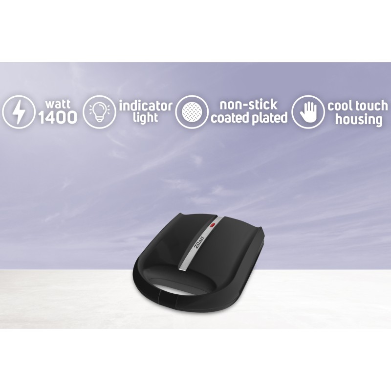 Aparat pentru preparat nuci Zilan ZLN2816 Negru, 24 jumatati sau 12 nuci intregi, 1600W, indicator luminos, Placi Neaderente