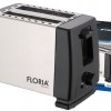 Prajitor de paine Floria ZLN1840 Negru/Inox, 700W, 7 nivele de control al temperaturii, buton de oprire