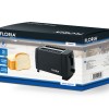 Prajitor de paine Floria ZLN1826 Negru, 700W, 7 nivele de control al temperaturii, buton de oprire